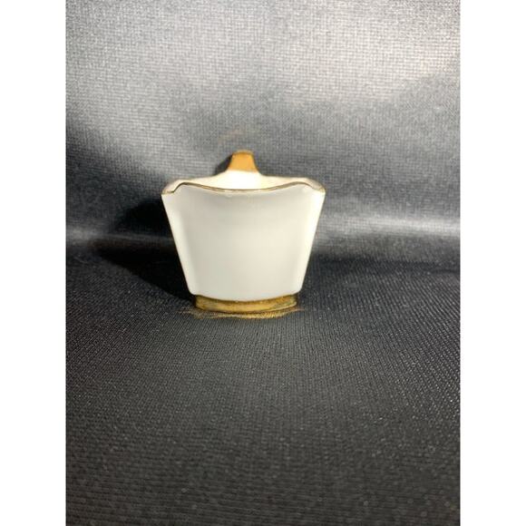 Fine China Sugar and Creamer Roses Esther Leeds - Picture 5 of 11